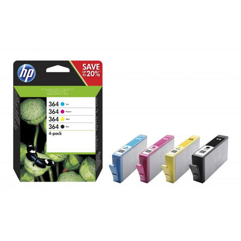 HP 364 MULTIPACK CARTUCCE NERO+CIANO+GIALLO+MAGENTA