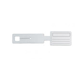 FAVORIT PORTA NOME DA VALIGIA BAGAGLIO IN PVC 24.5X6 CM CON CARTONCINO SCRIVIBILE TRASPARENTE CONF 50 Pz.