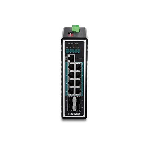 Trendnet TI-PG1284i Gestito L2+ Gigabit Ethernet (10/100/1000) Supporto Power over Ethernet (PoE) Nero