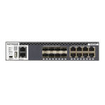 Netgear M4300-8X8F Gestito L3 10G Ethernet (100/1000/10000) 1U Nero
