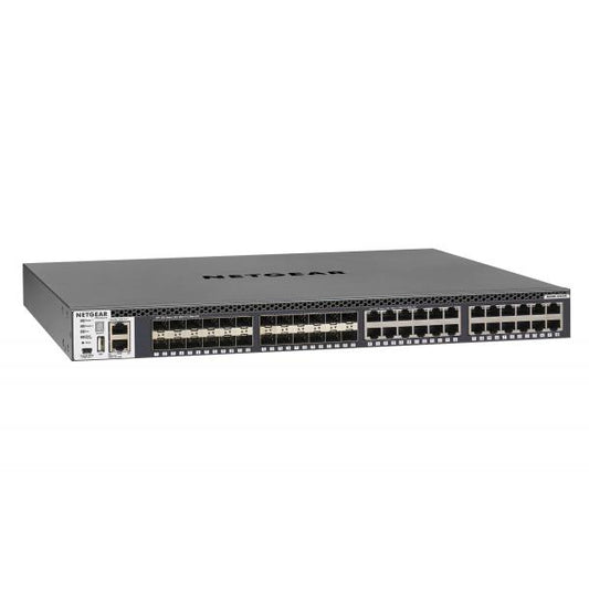 Netgear M4300-24X24F Gestito L2/L3/L4 10G Ethernet (100/1000/10000) 1U Nero
