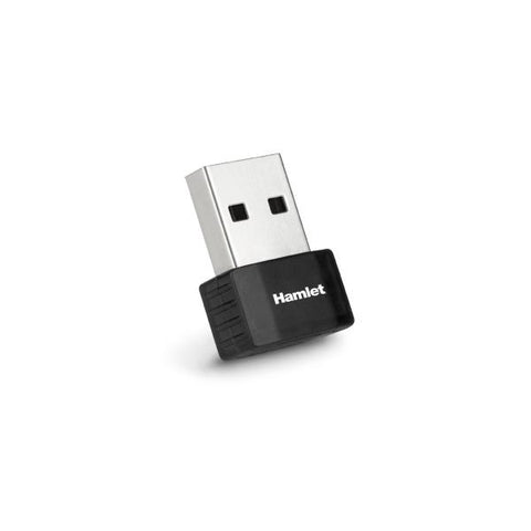 HAMLET HNWU300NN ADATTATORE NANO USB LAN WIFI 300 MBIT BLACK