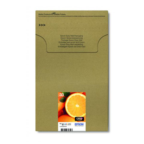 Epson Oranges Multipack 5-colours 33 Claria Premium Ink EasyMail Pack (EPSON 33 EASYMAIL MULTIPACK)