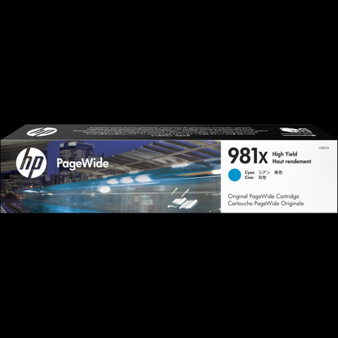 HP Cartuccia ciano originale ad alta capacità 981X PageWide