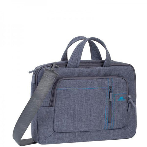 RIVACASE 7520 BORSA CON TRACOLLA PER NOTEBOOK DA 13.3" IN POLISTIRENE GRIGIO