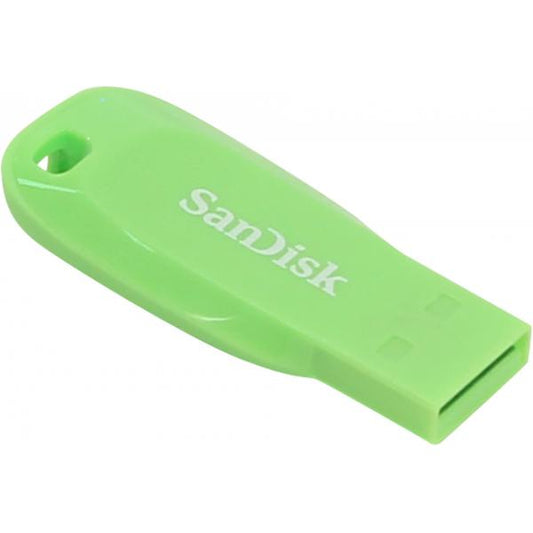 SANDISK CRUZER BLADE CHIAVETTA USB 32 GB USB 2.0 VERDE ELETTRICO
