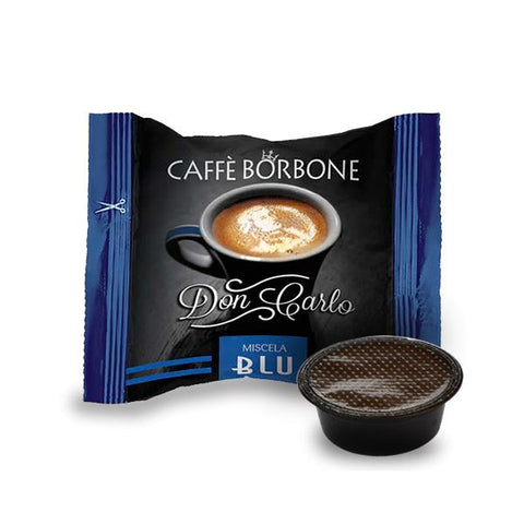 BORBONE DON CARLO MISCELA BLU 100 CAPSULE COMPATIBILI CON LAVAZZA A MODO MIO