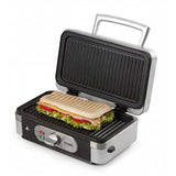 Domo DO9136C tostiera 1000 W Nero, Argento
