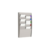 PaperFlow K500010 portariviste Polistirolo Grigio