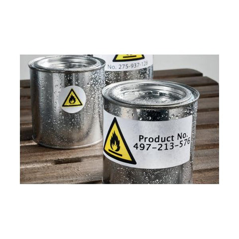 Avery L4775-100 Rettangolo con angoli arrotondati Permanente Bianco 100pezzo(i) etiqueta autoadhesiva 