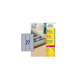 Avery L6011-100 Argento etichetta per stampante