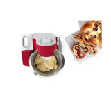 Bosch MUM58720 1000W 3.9L Grigio, Rosso, Acciaio inossidabile robot da cucina