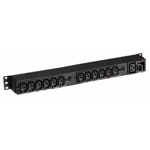 Eaton EFLX12I unit di distribuzione dell'energia [PDU] 13 presa[e] AC 1U Nero (FLEXPDU 12 IEC - )