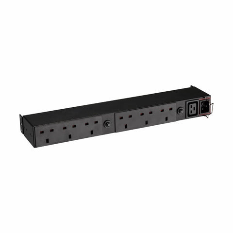 Eaton EFLX6B unit di distribuzione dell'energia [PDU] 6 presa[e] AC 1U Nero (EATON FLEXPDU 6 BS - )