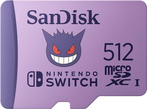 SanDisk - Flash-Speicherkarte - 512GB - Video Class V30 / UHS-I U3 - microSDXC UHS-I (SDSQXAO-512G-GN6ZK)