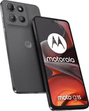 Motorola Moto G15 - 4G Smartphone - Dual-SIM - RAM 4GB / Interner Speicher 128GB - microSD slot - LCD-Anzeige - 6,72" - 2400 x 1080 Pixel (60 Hz) - 2 x Rckkamera 50 MP, 5 MP - front camera 8 MP - Gr