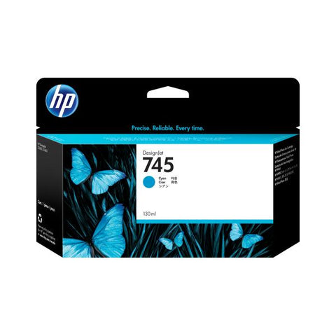 HP 745 CARTUCCIA INK-JET 130 ML CIANO