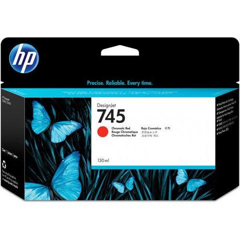 HP 745 CARTUCCIA INK-JET 130 ML ROSSO CROMATICO