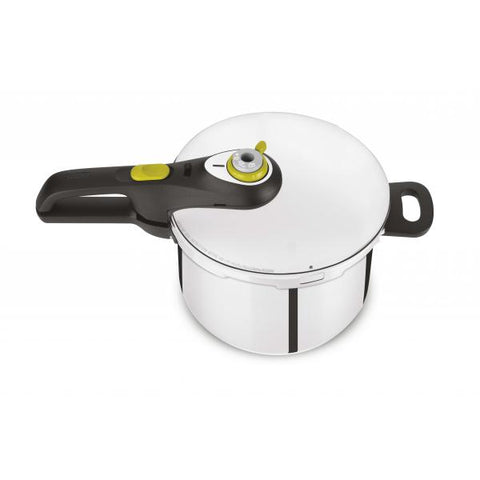 Tefal P2530738 pentola a pressione per piano cottura 6 L Nero, Acciaio inossidabile