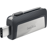 Sandisk Ultra Dual Drive USB Type-C unità flash USB 32 GB USB Type-A / USB Type-C 3.0 (3.1 Gen 1) Nero, Argento