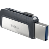 Sandisk Ultra Dual Drive USB Type-C unità flash USB 32 GB USB Type-A / USB Type-C 3.0 (3.1 Gen 1) Nero, Argento
