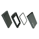 TRANSCEND STOREJET 2.5" BOX ESTERNO 2.5" SATA 6Gb/s USB 3.0 GRIGIO