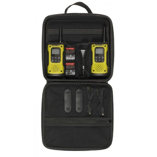 Motorola Talkabout T92 H2O ricetrasmittente 16 canali 446.00625 - 446.19375 MHz Nero, Giallo (MOTOROLA T92 H20 WATERPROOF PMR446 TWIN)