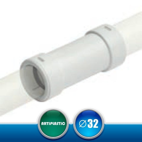 3212MOR Manicotto O-Ring per Tubo Rigido Scarico Condensa - Diametro 32 mm