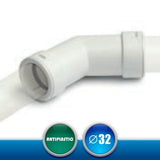 3213AOR Angolo 135 O-Ring per Tubo Rigido Scarico Condensa - Diametro 32 mm