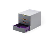 Durable VARICOLOR Grigio cassettiera ufficio