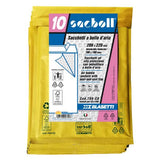 BLASETTI SACBOLL BUSTE DI CARTA A SACCO IMBOTTITE AUTOADESIVE INT. 160X180 mm COL. AVANA CONF 10 Pz.