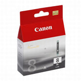 CANON CLI-8BK SERBATOIO NERO PER PIXMA IP4200-IP4500-IP5200-IP5200R-MP500-MP800-MP530-MP800R-MP830-IP6600D-IP4300-IP5300-IP6700D-PRO9000-MP600-MP610-MP970-MX850 (0620B001)