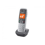 Gigaset E560HX Analog/DECT telephone Grigio, Argento Identificatore di chiamata