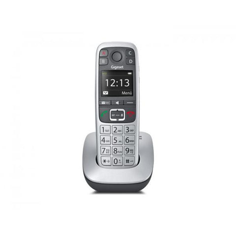 Gigaset E560 Telefono DECT Nero, Argento Identificatore di chiamata