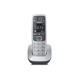 Gigaset E560 Telefono DECT Nero, Argento Identificatore di chiamata