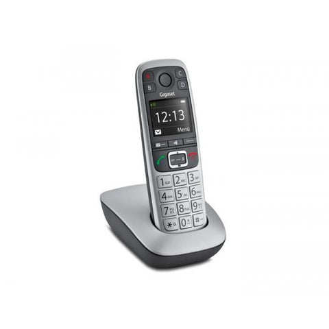 Gigaset E560 Telefono DECT Nero, Argento Identificatore di chiamata