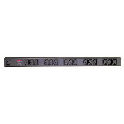 APC Basic Rack PDU AP9572 unit di distribuzione dell'energia [PDU] 15 presa[e] AC 0U Nero (AP9572 APC RACK PDU BASIC ZERO U)