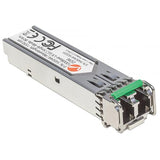 Intellinet 545044 modulo del ricetrasmettitore di rete Fibra ottica 1000 Mbit/s SFP 1550 nm (Transceiver Module Optical, - Gigabit Fiber Sfp, - 1000Base-Lx [Lc] Single-Mode Port, 80Km, Msa Compliant,