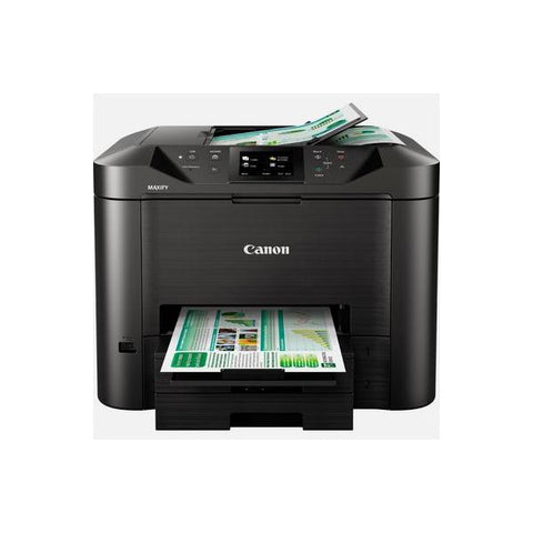Canon MAXIFY MB5450 Ad inchiostro A4 600 x 1200 DPI Wi-Fi (Canon MAXIFY MB5450 - Multifunction printer - colour - ink-jet - A4 [210 x 297 mm], Legal [216 x 356 mm] [original] - A4/Legal [media] - up