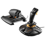 Thrustmaster T-16000M FCS Hotas Nero, Arancione USB Joystick Analogico/Digitale MAC, PC