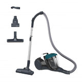 HOOVER TRAINO BR71 BR30 ASPIRAPOLVERE SENZA SACCHETTO 2LT 700W NERO/TURCHESE