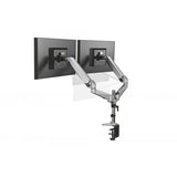 Digitus Supporto per doppio monitor, 2x 32, 2x 8 kg (DIGITUS DUAL LED/LCD TABLE - MOUNT WITH GAS SPRING)