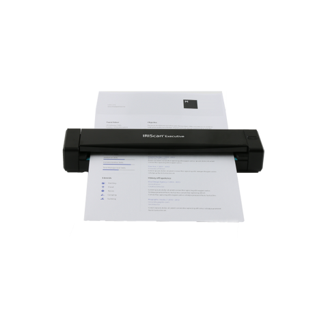 I.R.I.S. IRIScan Executive 4 600 x 600 DPI Scanner a foglio Nero A4