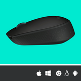 MOUSE M330 PLUS WIRELESS BK