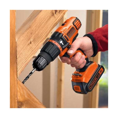 Black &amp; Decker BDCH188N Nero, Arancione 1350 Giros/min 