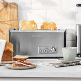 Gastroback Design Pro 4S 2 fetta/e 1500 W Nero, Acciaio inossidabile