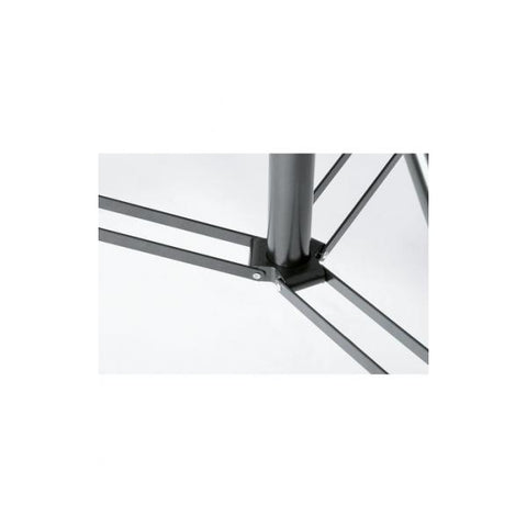 Knig & Meyer 214/6 supporto da parete per casse acustiche Pavimento Alluminio Nero