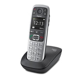 Gigaset E560 Telefono analogico/DECT Nero, Argento