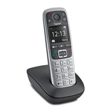 Gigaset E560 Telefono analogico/DECT Nero, Argento