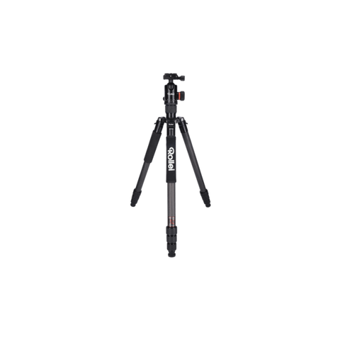 Rollei 22611 treppiede Fotocamere digitali/film 3 gamba/gambe Nero (Rollei C6i Carbon stativ med ben)